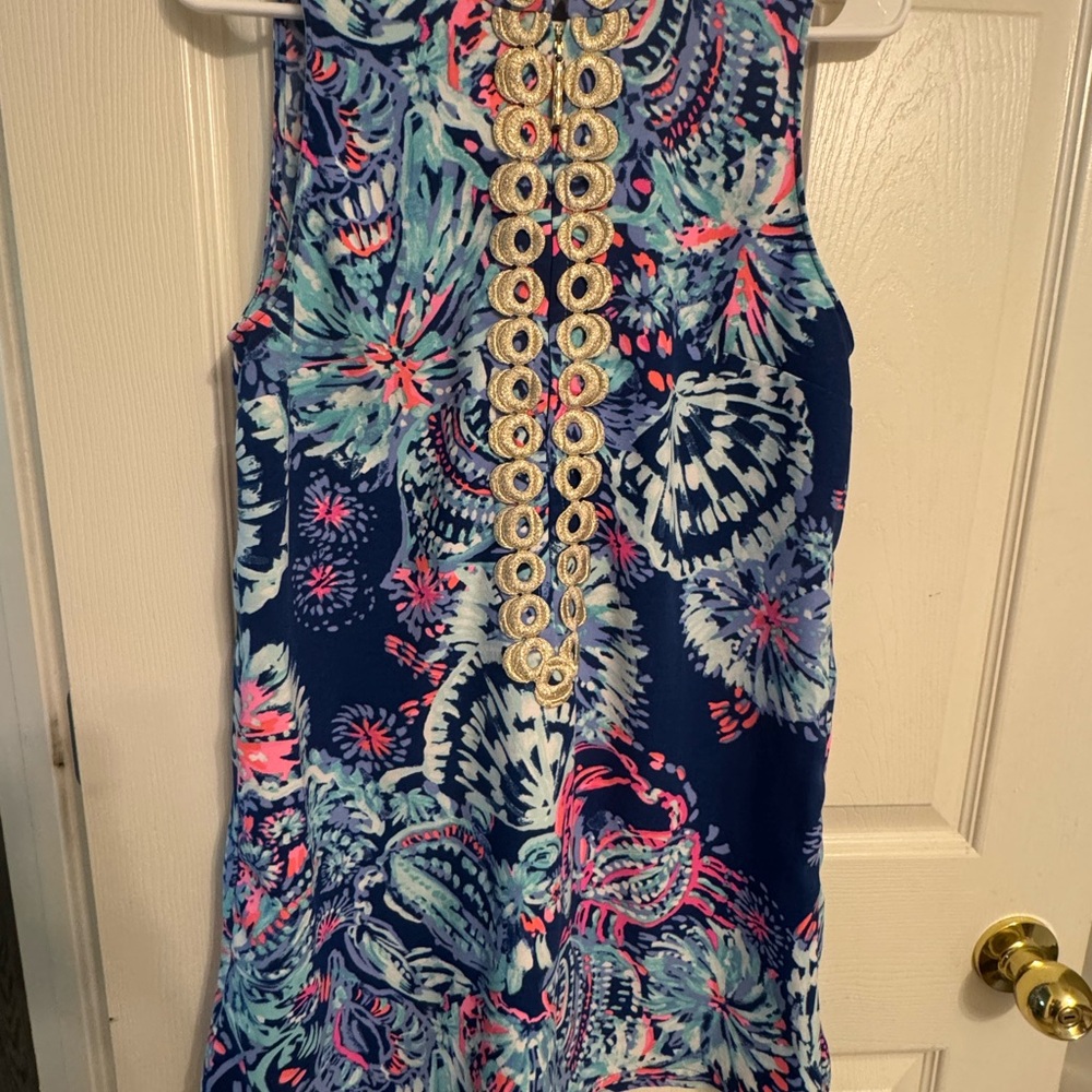 Lilly Pulitzer Jane dress in gypsea girl ***been altered***